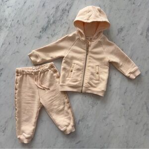 Chloe Kids Tracksuit Peach 12M